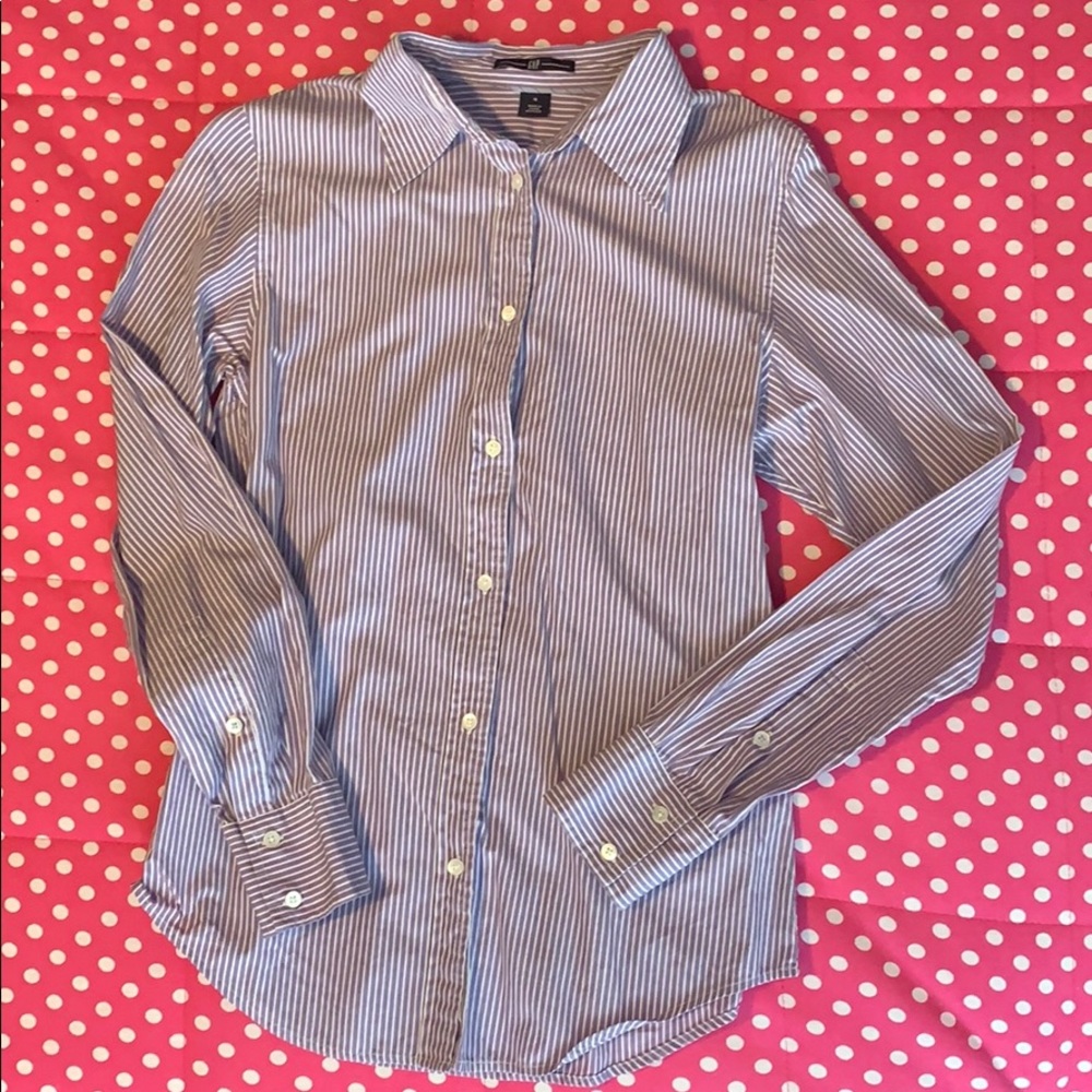 🎉SALE GAP LS collared button shirt